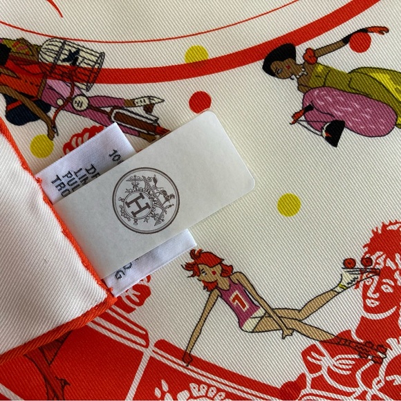 NWT Hermes Ex-Libris Les Parisiennes Silk Scarf - Picture 9 of 16